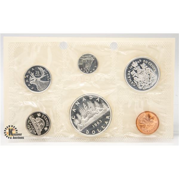 1963 CANADIAN SILVER PROOF SET