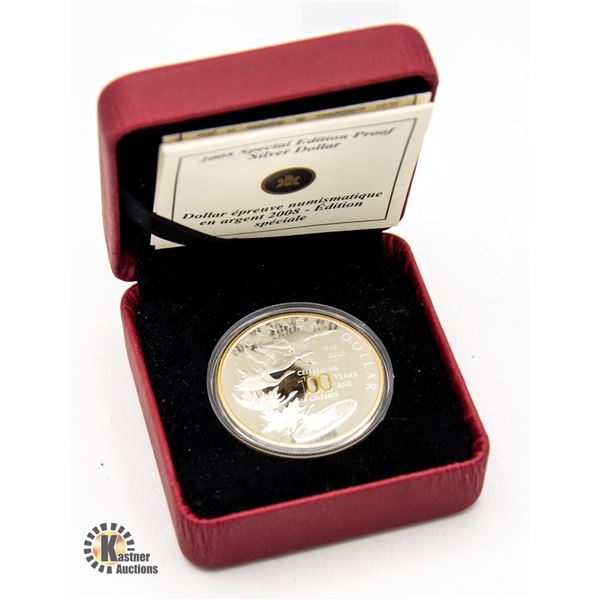 2008 SPECIAL EDITION SILVER DOLLAR IN CASE