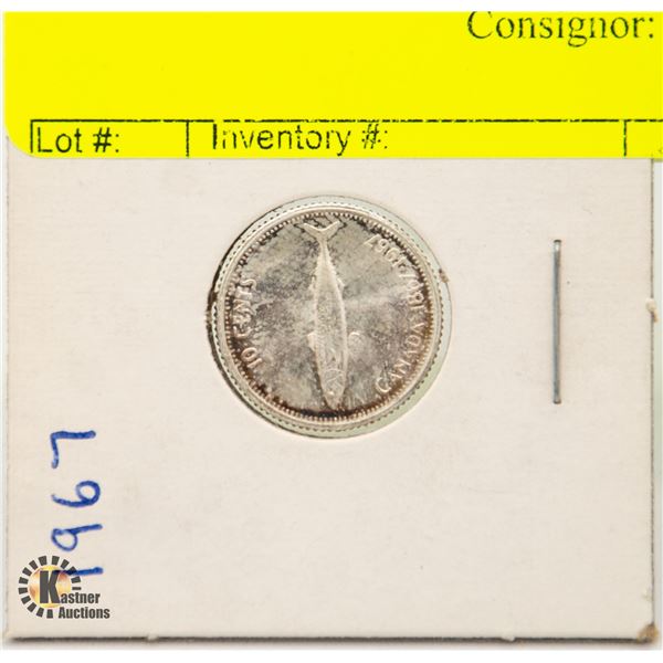 1967 CANADA SILVER DIME