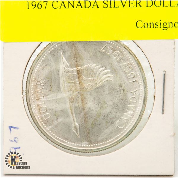 1967 CANADA SILVER DOLLAR