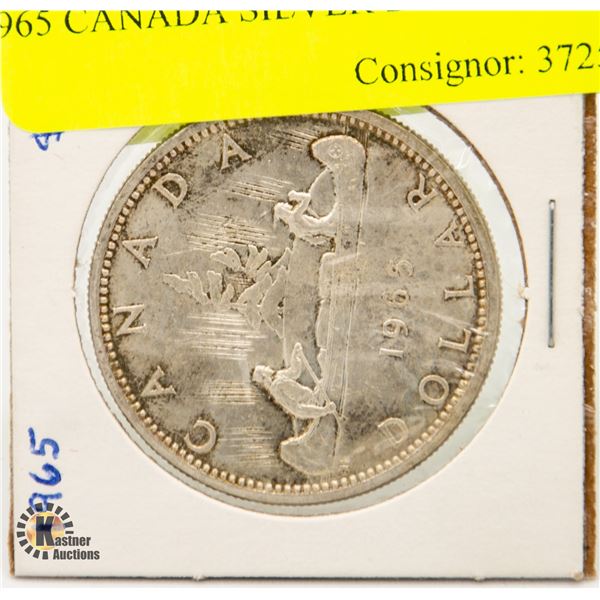 1965 CANADA SILVER DOLLAR