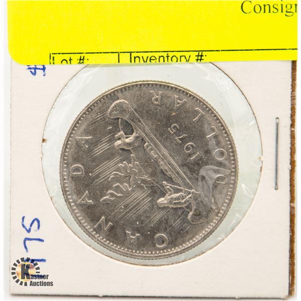 1975 CANADA 1 DOLLAR COIN