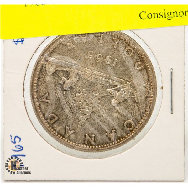 1965 CANADA SILVER DOLLAR