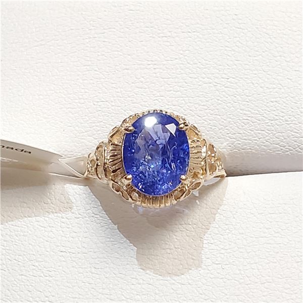 S202-1 10K TANZANITE(3.5CT) RING