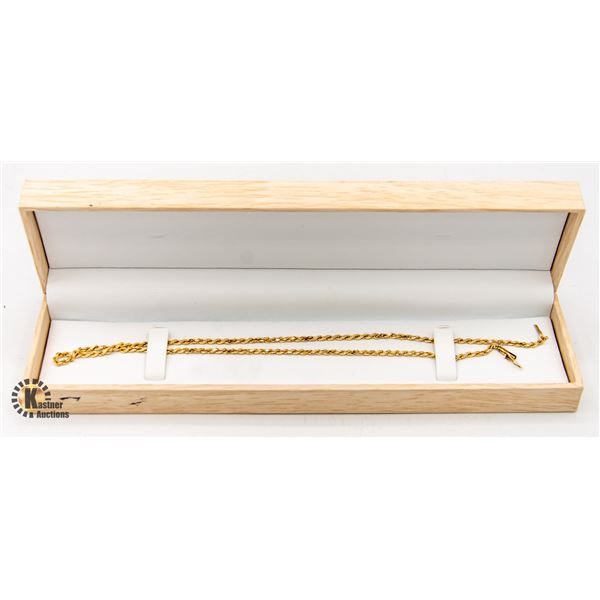 10KT GOLD STAMPED NECKLACE