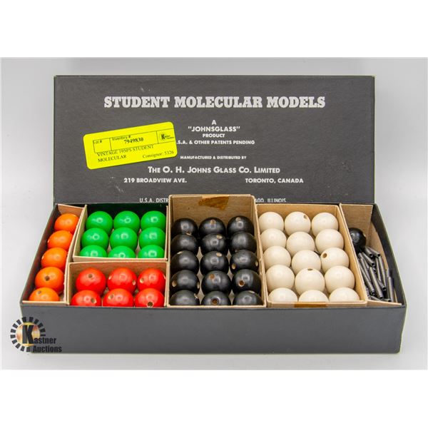 VINTAGE 1950'S STUDENT MOLECULAR