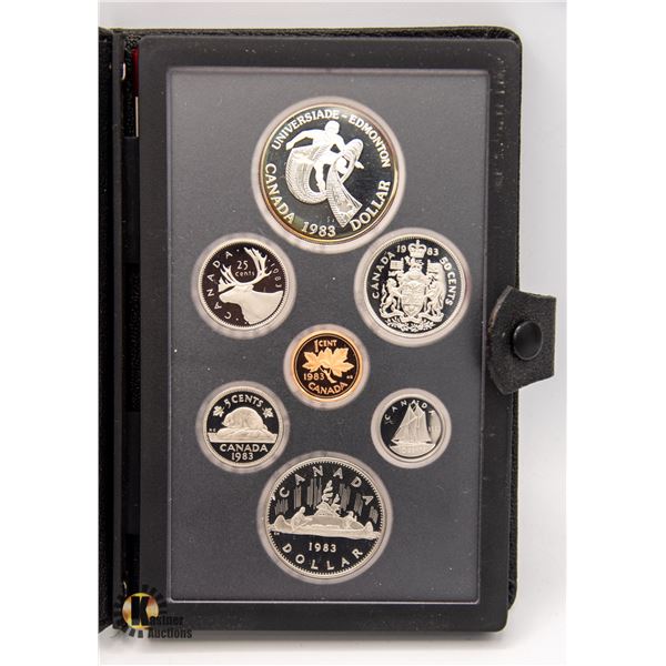 1988 CANADIAN PROOF COIN SET W SILVER DOLLAR