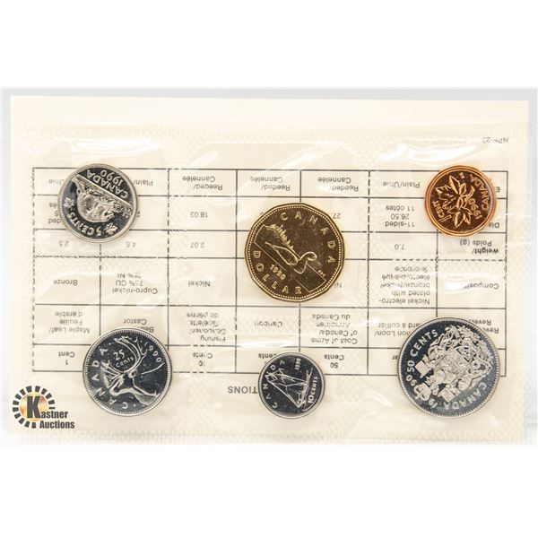 1990 CANADIAN SPECIMEN COIN SET
