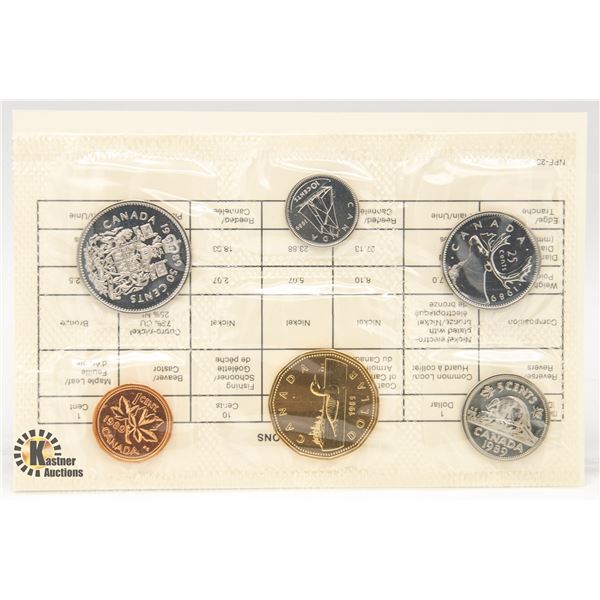 1989 CANADIAN SPECIMEN COIN SET