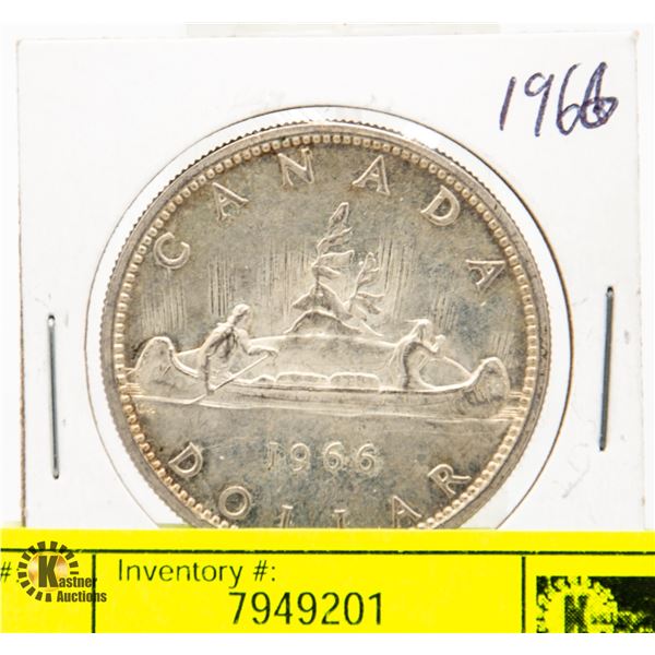 1966 CANADIAN SILVER DOLLAR