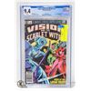 Image 1 : CGC CERTIFIED 9.4 "VISION & THE SCARLET WITCH" #1