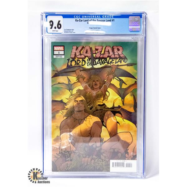 MARVEL KAZAR LORD OF THE SAVAGE LAND #1 CGC COMIC