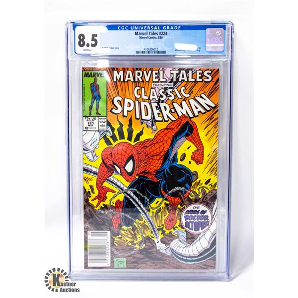 MARVEL TALES #223 CGC COMIC, TODD MCFARLANE COVER