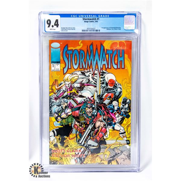 IMAGE STORMWATCH #1 CGC COMIC