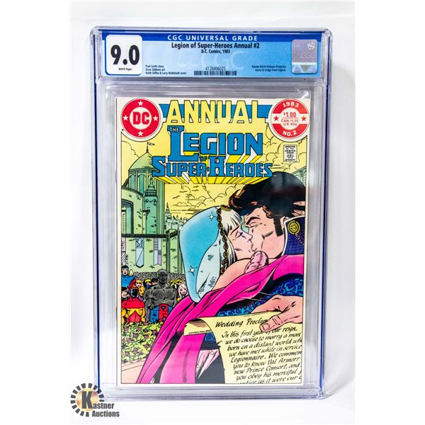 DC LEGION OF SUPER HEROES ANNUAL #2 CGC COMIC