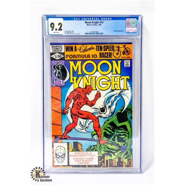 MARVEL MOON KNIGHT #13 CGC COMIC