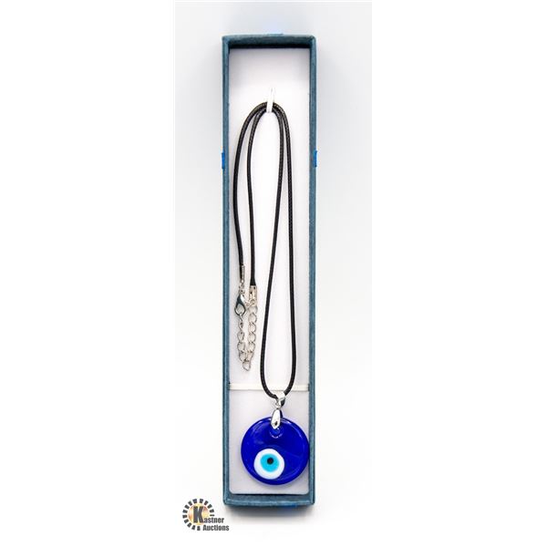 NEW  EVIL EYE  PENDANT NECKLACE IN GIFT BOX