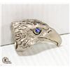 Image 1 : ESTATE MENS BLUE EYED EAGLE LARGE RING-ESTATE