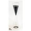 Image 1 : LARGE GLASS HOURGLASS / SAND CLOCK