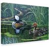Image 2 : NEW MERGANSER BY WILHELM GOEBEL CANVAS PRINT