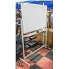 Image 1 : NEWLY ASSEMBLED WHITE BOARD WITH STAND AND