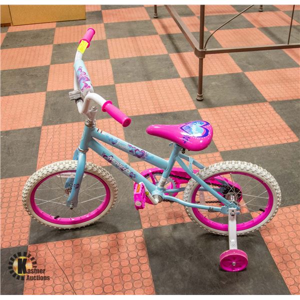 RAZZLE MOVELO KIDS BIKE WITH TRAINING WHEELS