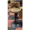 Image 2 : NEWLY BUILT LONXIU ADJUSTABLE BARSTOOL FAUX SUEDE