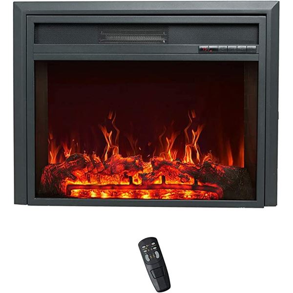 NEW ELECTRIC FLAME & SHADE FIREPLACE INSERT MODEL