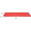 Image 2 : NEW AMAZON BASICS 1/2" YOGA/EXERCISE MAT, RED