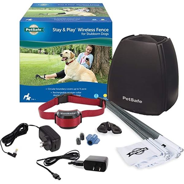 NEW PETSAFE STAY & PLAY WIRELESS FENCE