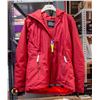 Image 1 : NEW O'NEILL SIZE XL RED WINTER JACKET WITH FAUX