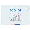 Image 1 : NEW REPACK MAXTEK 36 X 24" DRY ERASE/GLASS BOARD