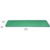 Image 2 : NEW AMAZON BASICS 1/2" YOGA/EXERCISE MAT, GREEN