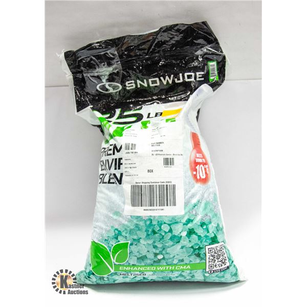 SNOW JOE 25LB BAG OF ICE MELT