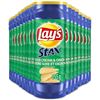 Image 1 : NEW CASE OF 17 TUBES OF LAYS STAX SOUR CREAM &