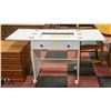 Image 1 : SEWING MACHINE CABINET ON WHEELS