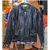 LAWRENCE ROY NEW LEATHER JACKET BIKER STYLE