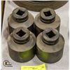 Image 1 : 4 PROTO 2 1/8" SOCKETS