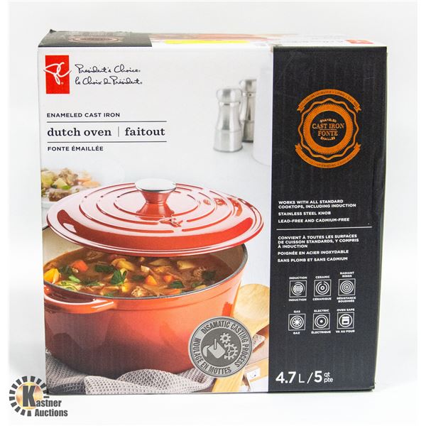 NEW PC ENAMBELED CAST IRON