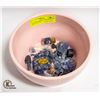 Image 1 : TRAY OF GENUINE LAPIS LAZULI, BLUE QUARTZ &