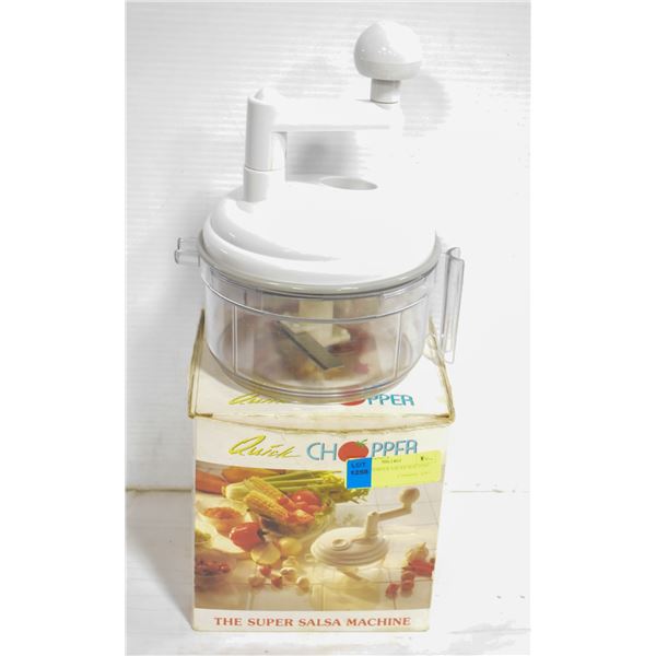 QUICK CHOPPER SALSA MACHINE