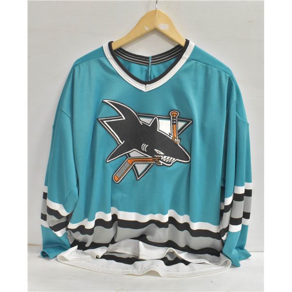 SAN JOSE SHARKS JERSEY (SIZE XL)