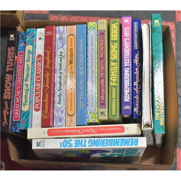 READERS DIGEST SONGBOOKS- LOT OF 17 BOOKS