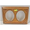 Image 1 : WOOD 2 SPACE PIC FRAME 22" X 15"