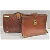 Image 1 : FLAT OF VINTAGE LEATHER DOCTOR BAG &