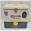 Image 1 : CORONA METAL COOLER W/ BOTTLE OPENER