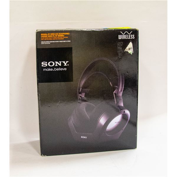 SONY 900MHZ WIRELESS GAMING HEADPHONES