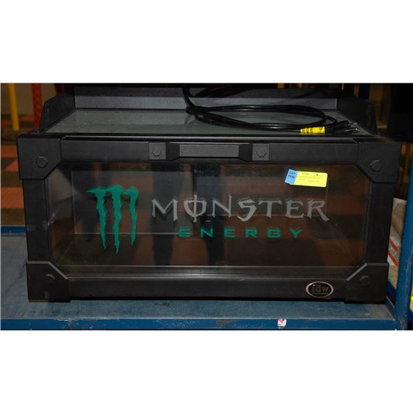 MONSTER ENERGY COUNTERTOP DISPLAY COOLER