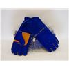 Image 1 : 6 PAIRS OF WELDING GLOVES ONE SIZE FITS MOST