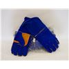 Image 1 : 6 PAIRS OF WELDING GLOVES ONE SIZE FITS MOST